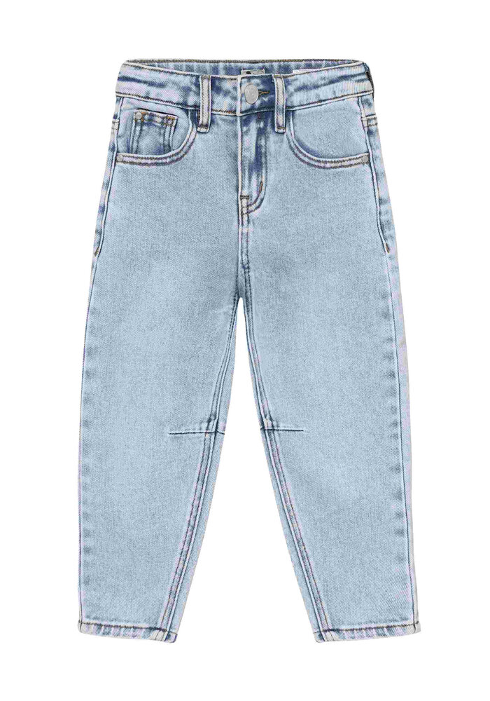 Daily Seven Denim Barrel Fit Blue Denim