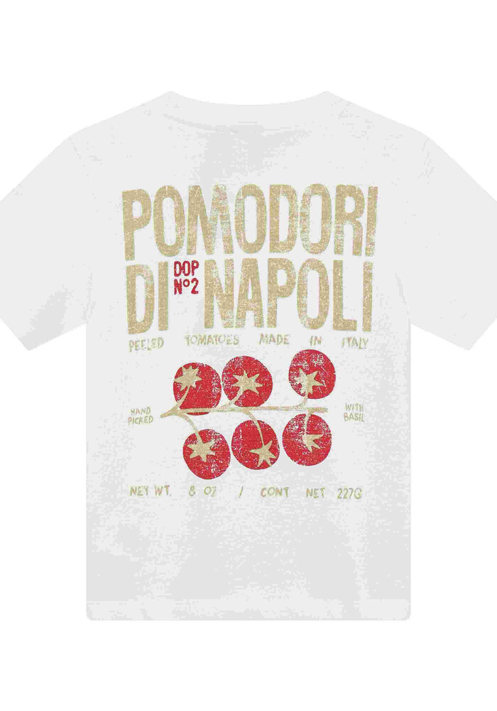 Daily Seven T-shirt Backprint  Egret