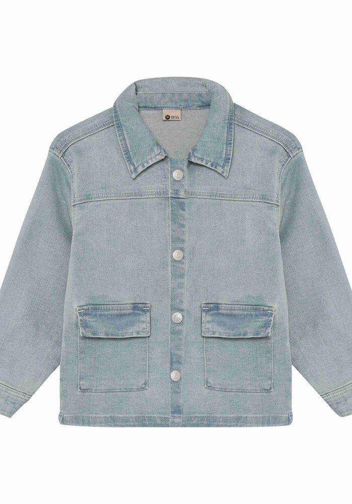 Daily Seven Denim Jacket Medium Blue denim