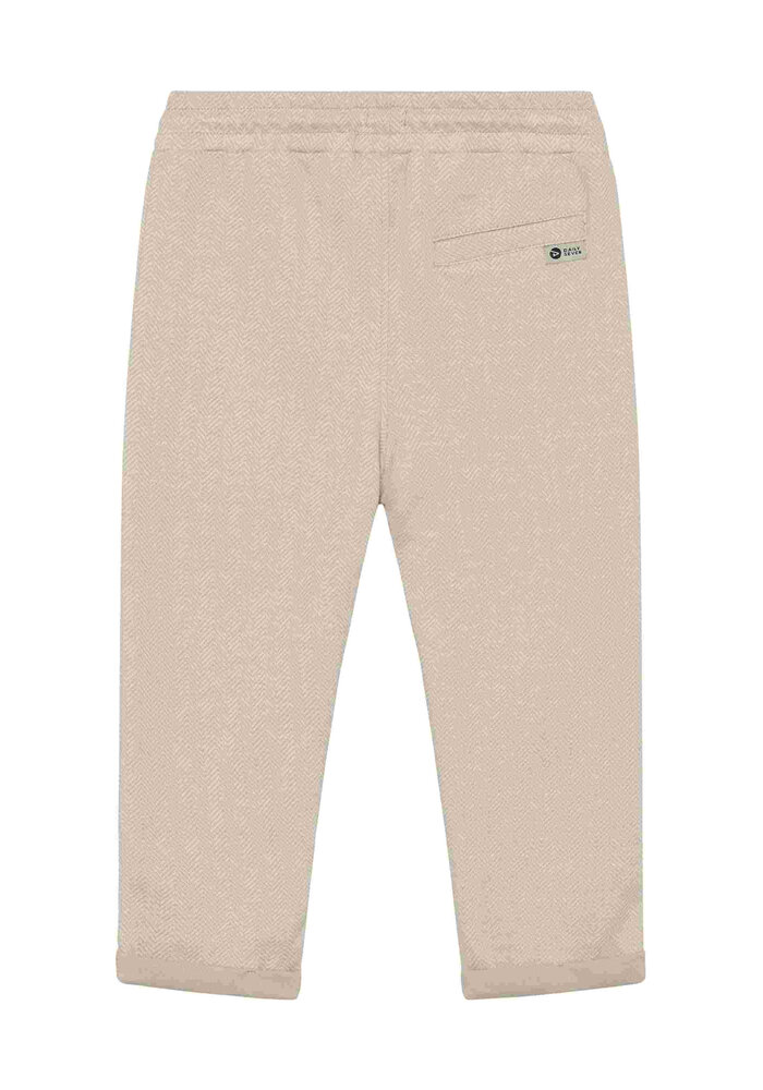 Daily Seven Herringbone Pants Latte Sand