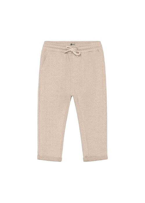 Daily seven Daily Seven Herringbone Pants Latte Sand