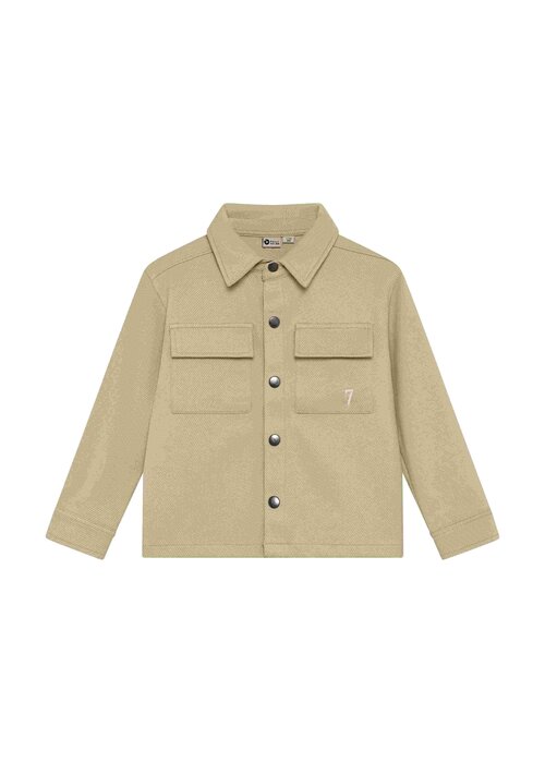Daily seven Daily Seven Shirt Jacket Structure  Pale Olive Green