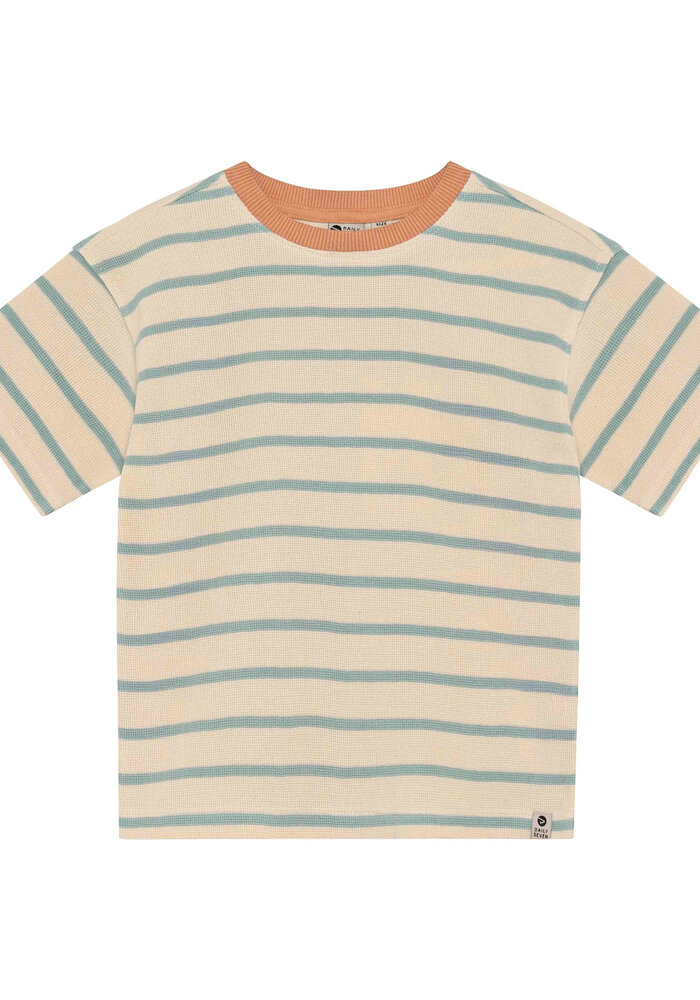 Daily Seven Oversized T-shirt Stripe Sandshell