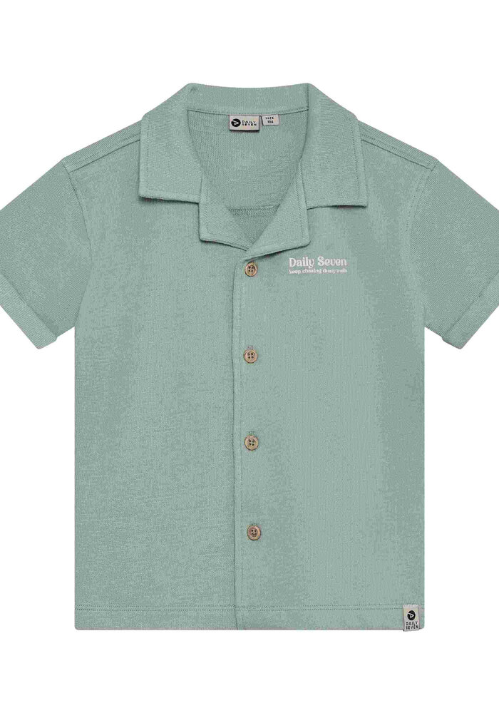 Daily Seven T-shirt Fancy Polo  Green Milieu
