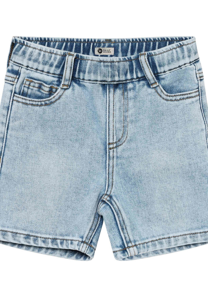Daily Seven Denim Baggy Shorts Blue Denim