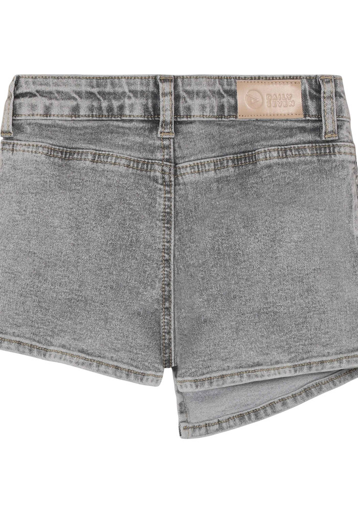 Daily Seven Denim Skorts Grey Denim