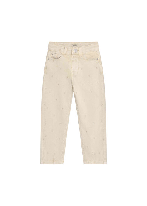 Daily seven Daily Seven Mom Fit Washed Sandshell