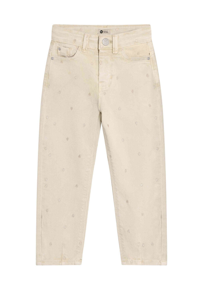 Daily Seven Mom Fit Washed Sandshell