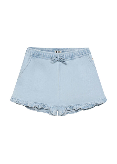 Daily seven Daily Seven Light weight Denim Shorts Light Denim Blue