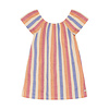 Daily Seven Dress Striped  Heather Rose