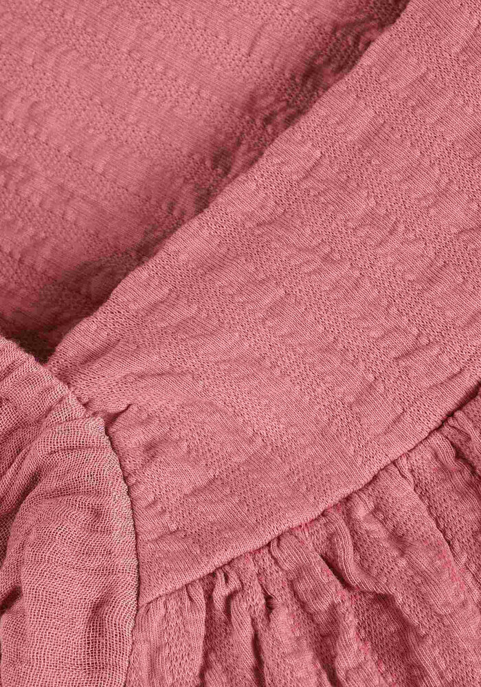 Daily Seven Dress Wide Sleeve Heather Rose