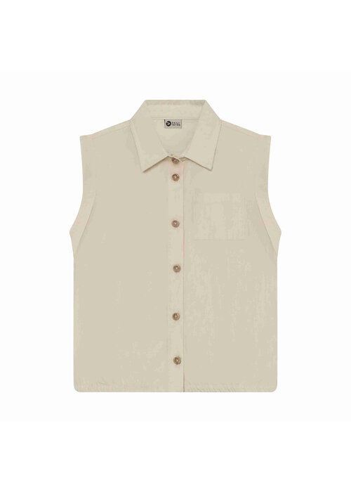 Daily seven Daily Seven Shirt Backprint Sandshell