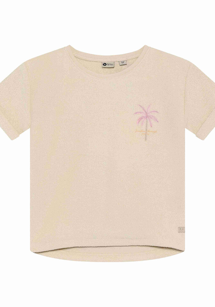 Daily Seven T-shirt Backprint Sandshell