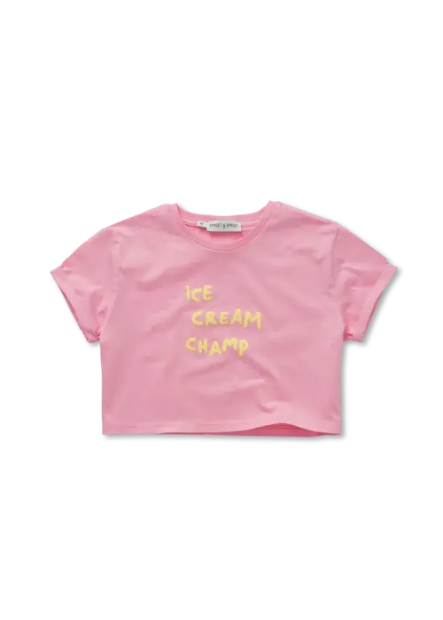 Sproet & Sprout Sproet & Sprout Boxy T-shirt ice cream