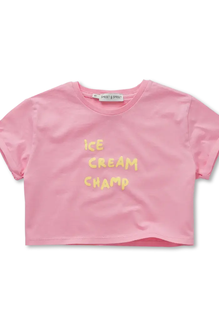 Sproet & Sprout Boxy T-shirt ice cream 1