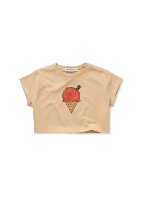 Sproet & Sprout Sproet & Sprout Boxy T-shirt ice cream