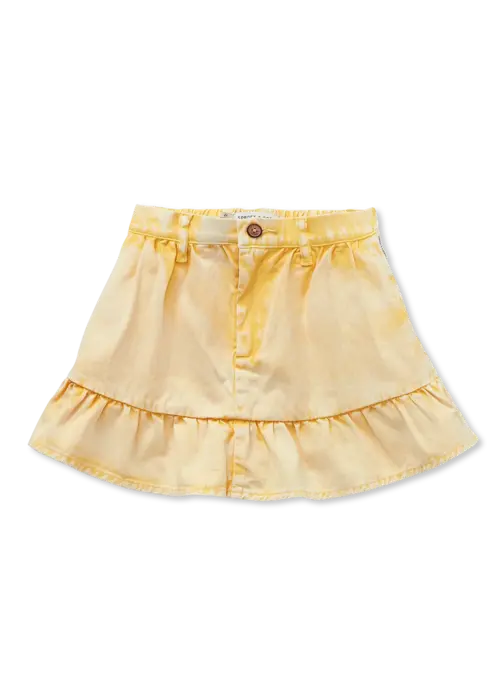 Sproet & Sprout Sproet & Sprout Denim peplum skirt Rok