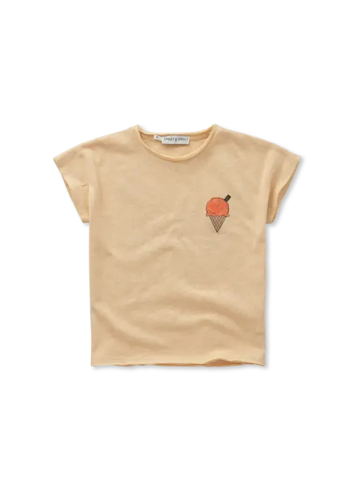 Sproet & Sprout Sproet & Sprout Linen T-shirt sand