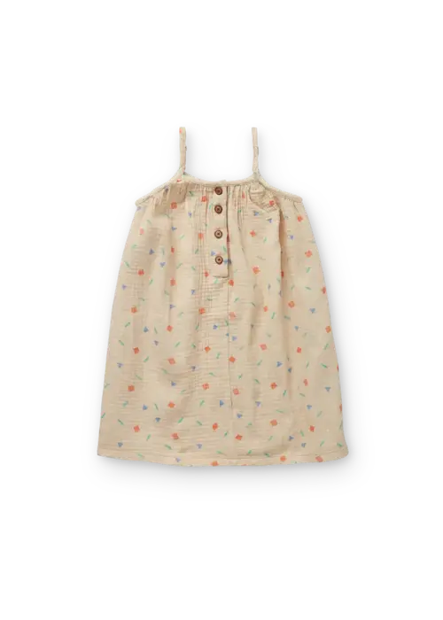 Sproet & Sprout Sproet & Sprout Muslin dress sprinkle