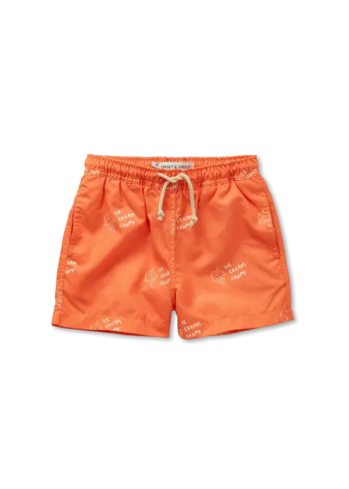 Sproet & Sprout Sproet & Sprout Swim shorts ice cream print