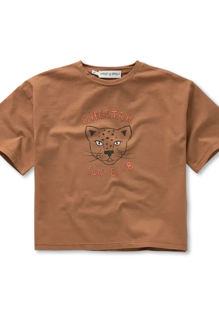 Sproet & Sprout T-shirt cheetah