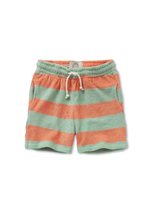 Sproet & Sprout Sproet & Sprout Terry shorts block stripes