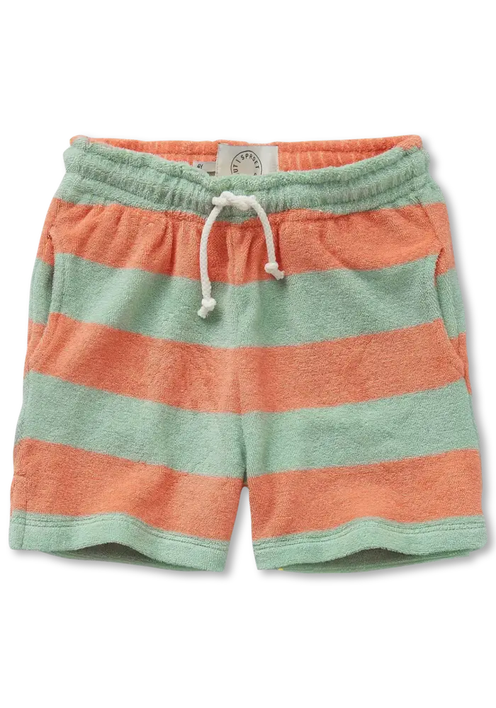 Sproet & Sprout Terry shorts block stripes
