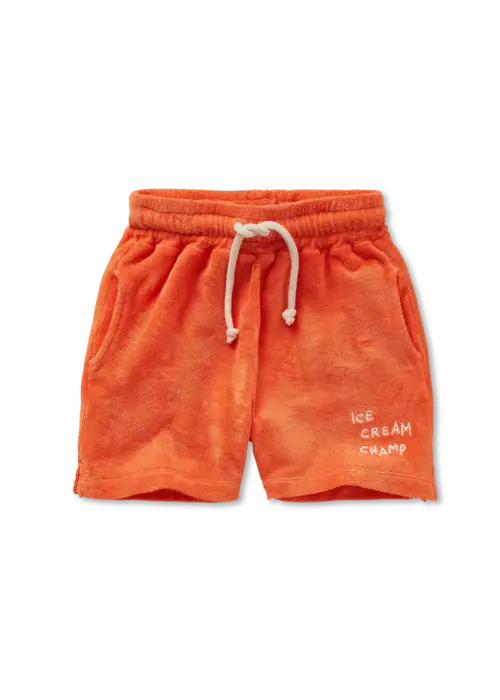 Sproet & Sprout Sproet & Sprout Terry shorts orange sprint