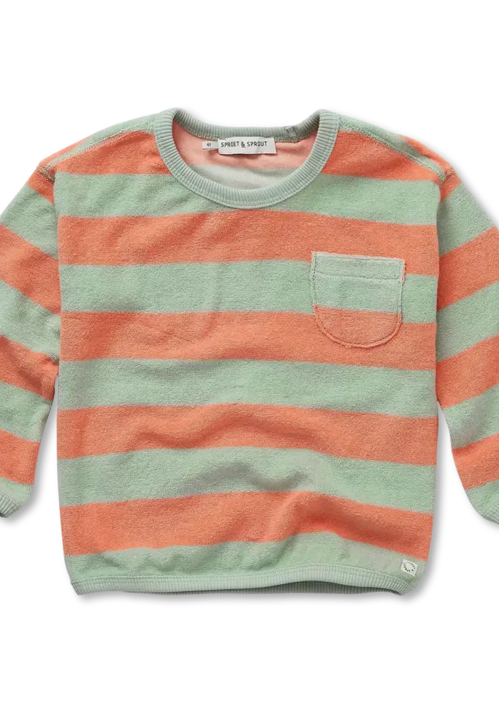 Sproet & Sprout Terry sweatshirt stripes