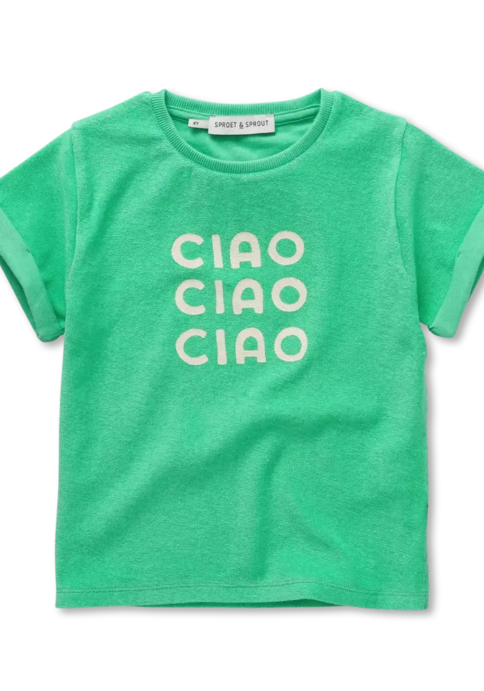 Sproet & Sprout Terry T-shirt ciao