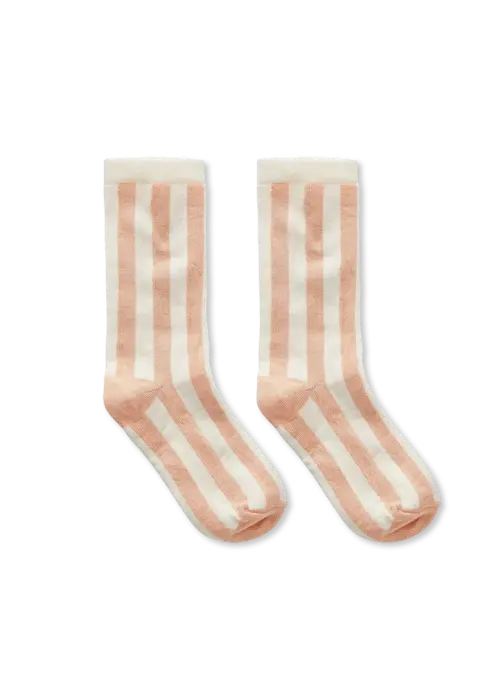 Sproet & Sprout Sproet & Sprout Socks stripe pink