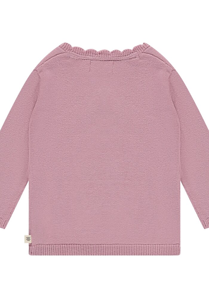 A TINY STORY baby cross body cardigan Rouge