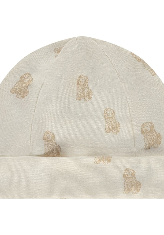 A TINY STORY baby hat Ecru