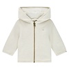A TINY STORY baby jacket ecru melange