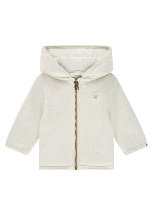 A TINY STORY A TINY STORY baby jacket ecru melange