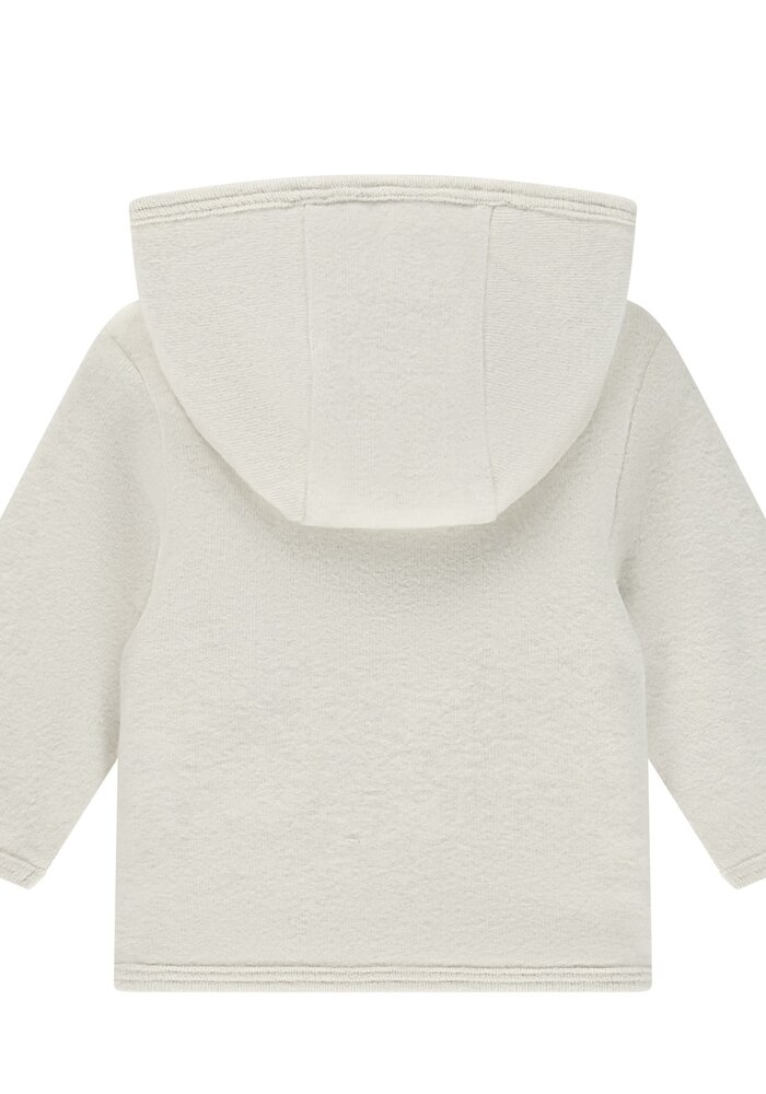 A TINY STORY baby jacket ecru melange