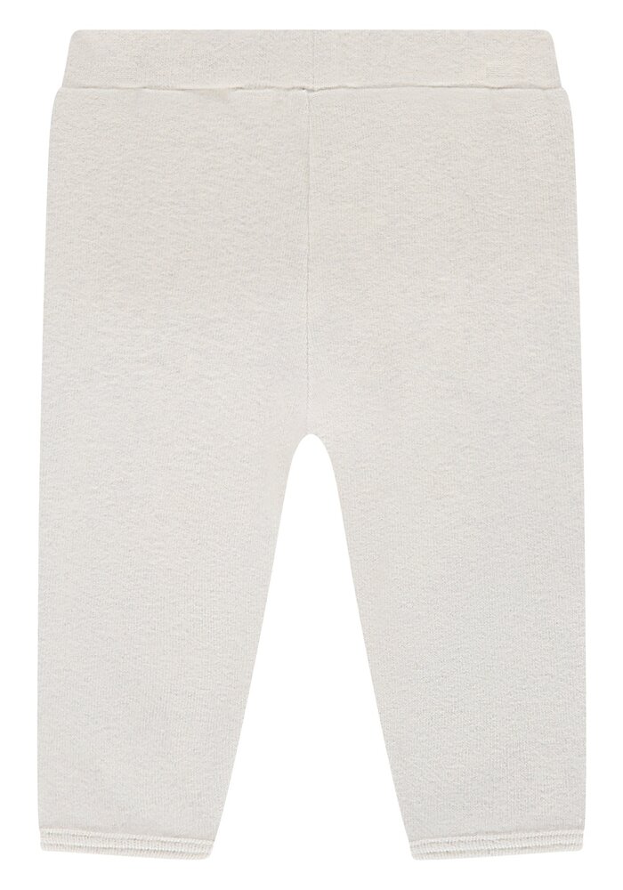 A TINY STORY baby pants ecru melange