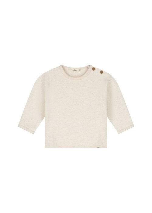 A TINY STORY A TINY STORY baby pullover ecru melange