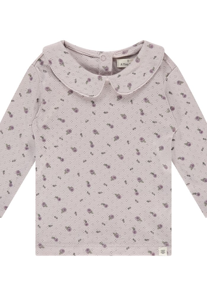 A TINY STORY baby t-shirt long sleeve Light mauve
