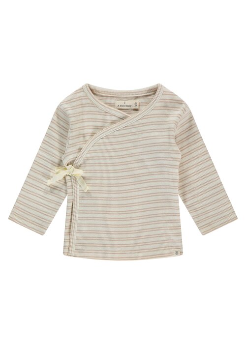 A TINY STORY A TINY STORY baby t-shirt long sleeve Nougat