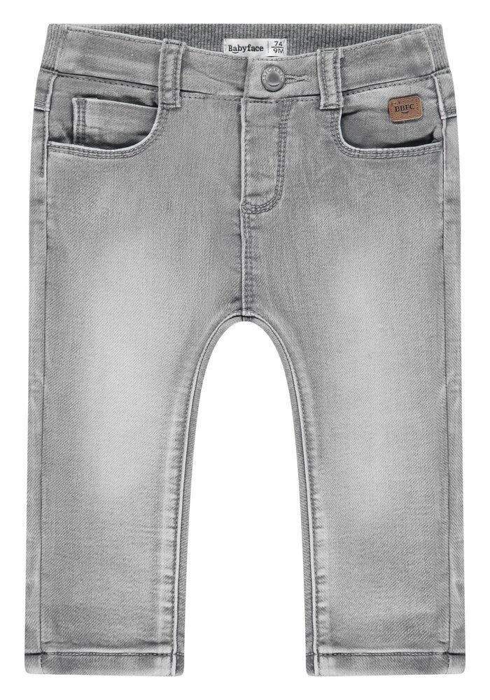Babyface baby boys jogg denim light grey denim