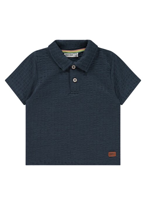Babyface Babyface baby boys polo short sleeve Heavy blue
