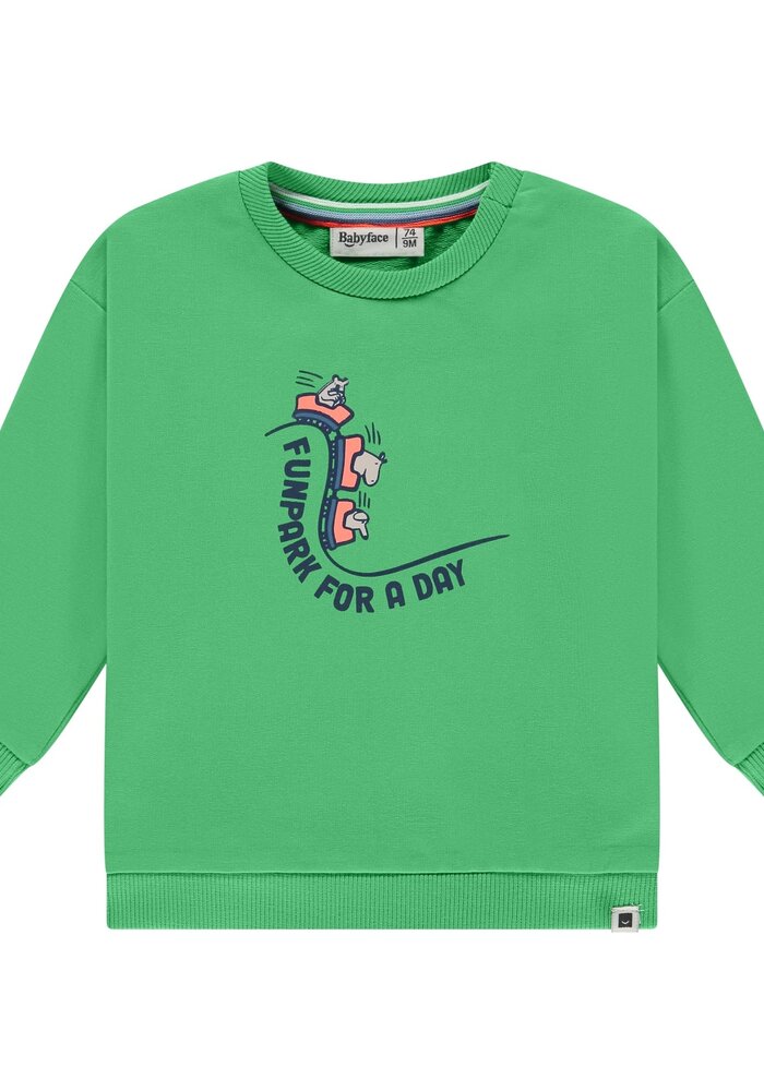 Babyface baby boys sweatshirt Frog
