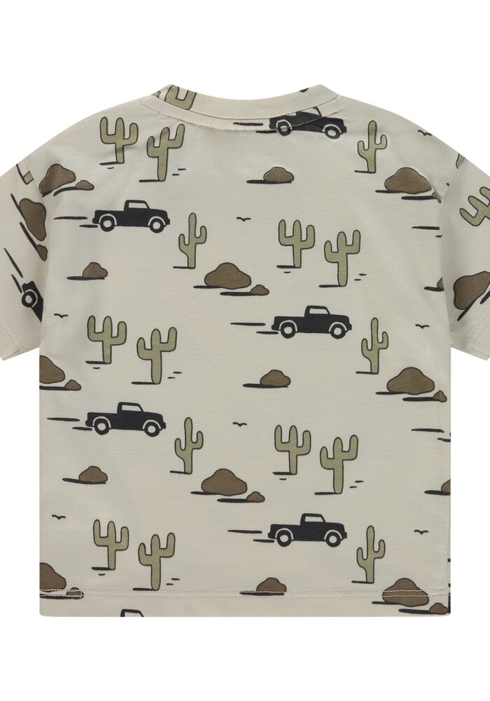 Babyface baby boys t-shirt short sleeve Off-White