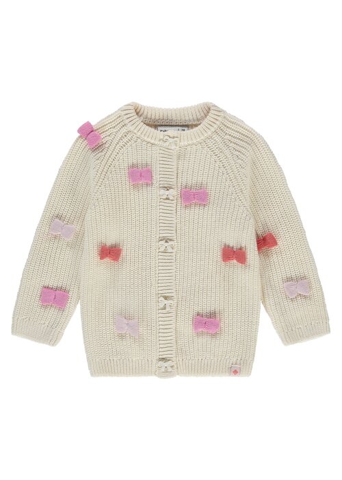 Babyface Babyface baby girls cardigan Ivory