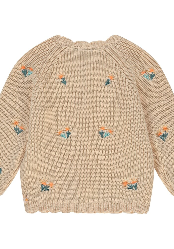 Babyface baby girls cardigan Light orange