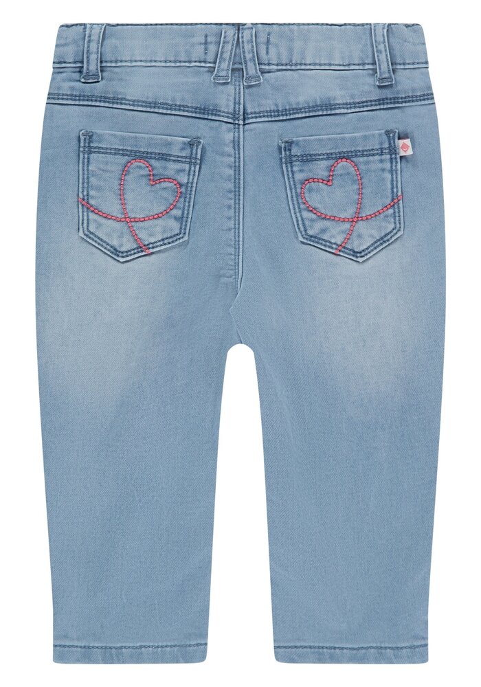 Babyface baby girls denim pants Medium blue denim