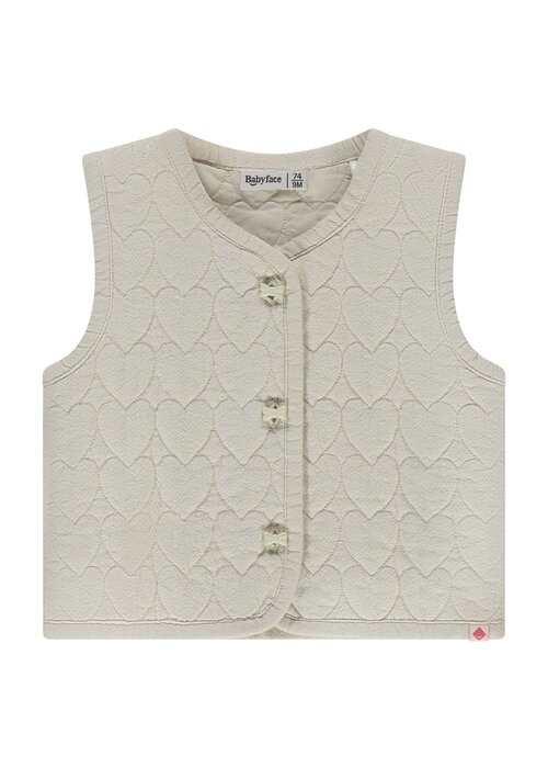 Babyface Babyface baby girls gilet Ivory