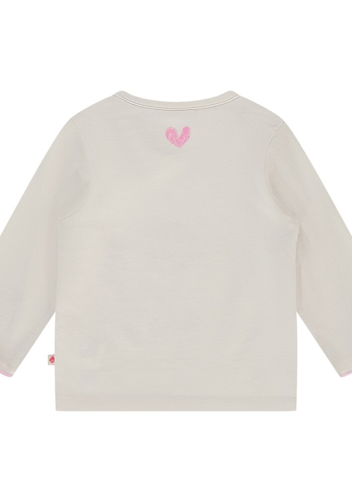 Babyface baby girls t-shirt long sleeve Ivory