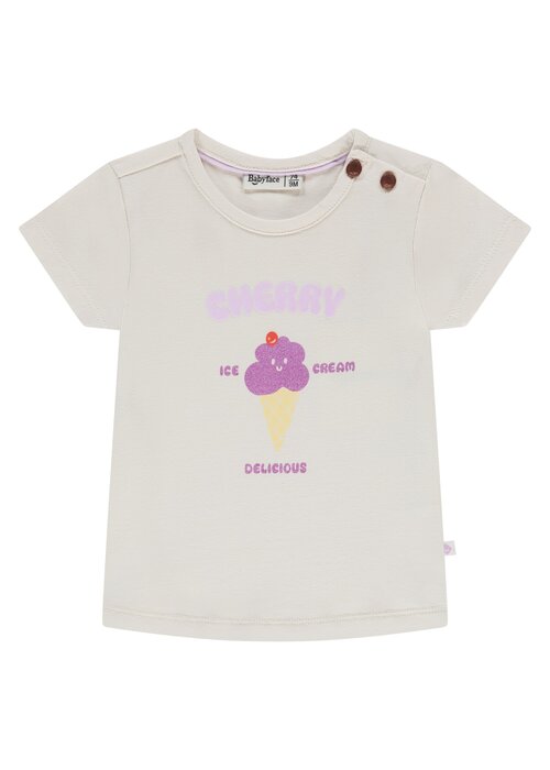 Babyface Babyface baby girls t-shirt short sleeve Ivory I